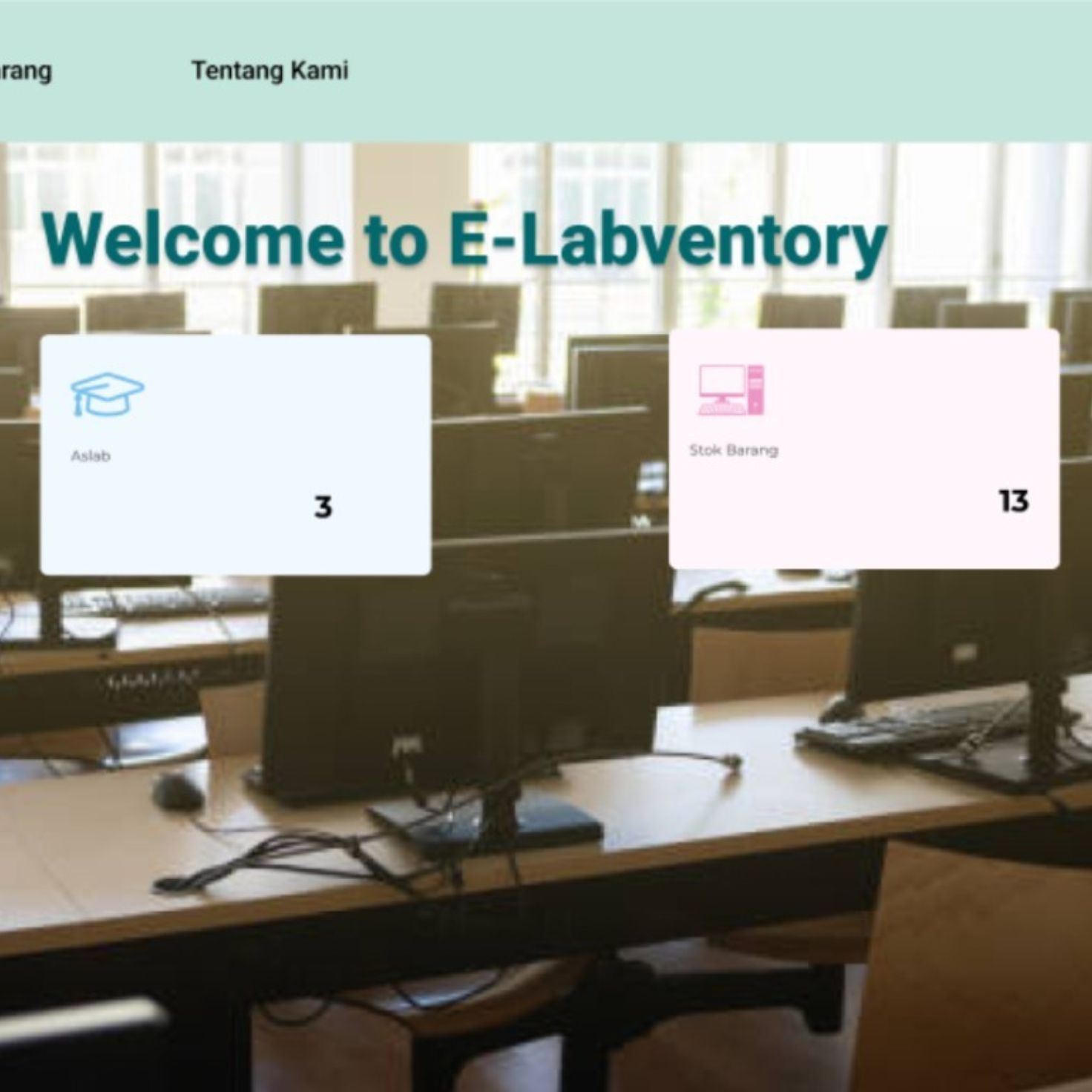 E-Labventory - A Desktop Application for Laboratory Inventory Management